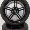Originele Porsche Taycan 21 inch velgen Mission E met Michelin winterbanden