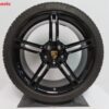 Originele Porsche Taycan 21 inch velgen Mission E met Michelin winterbanden - Afbeelding 5
