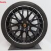 Originele Porsche Panamera 971 21 inch velgen met Continental zomerbanden - Afbeelding 4