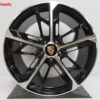 Originele Porsche Taycan 21 inch velgen Cross Turismo black