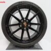 Originele Porsche 21 inch velgen 911 992 met Michelin winterbanden - Afbeelding 5