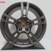 Originele Porsche 20 inch Panamera Turbo velgen Titan satijn - Afbeelding 3