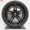 Originele Porsche 19 inch velgen 911 991 MKII 2 en 2 S met Pirelli winterbanden - Afbeelding 5