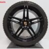 Originele Porsche 19 inch velgen 911 991 MKII 2 en 2 S met Pirelli winterbanden - Afbeelding 2