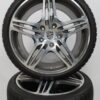 Originele Porsche 19 inch velgen 911 997 Turbo I met Pirelli winterbanden