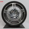 Originele Porsche 19 inch velgen 911 997 Turbo I met Pirelli winterbanden - Afbeelding 2