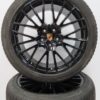 Originele Porsche 21 inch velgen Cayenne Coupe met nieuwe Pirelli winterbanden