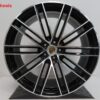 Originele Porsche 21 inch velgen Macan Turbo IV zwart met gepolijst nieuw - Afbeelding 4