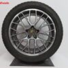 Originele Porsche Macan 20 inch velgen RS Spyder met nieuwe winterbanden - Afbeelding 3