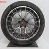 Originele Porsche Macan 20 inch velgen RS Spyder met nieuwe winterbanden - Afbeelding 4