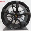 Originele Porsche Taycan 21 inch velgen Cross Turismo satin zwart - Afbeelding 2