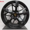 Originele Porsche Taycan 21 inch velgen Cross Turismo satin zwart - Afbeelding 4