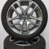 Originele Mercedes GLC 63 AMG 20 inch velgen met Michelin winterbanden