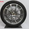 Originele Porsche Cayenne 9Y coupe facelift 2024 21 inch velgen met Michelin winterbanden nieuw - Afbeelding 2