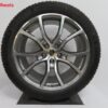Originele Porsche Cayenne 9Y coupe facelift 2024 21 inch velgen met Michelin winterbanden nieuw - Afbeelding 5