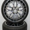 Originele Porsche 20 inch 911 991 velgen Turbo GTS met Michelin winterbanden