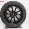Originele Porsche 20 inch velgen Cayenne 9Y coupe facelift 2024 met nieuwe winterbanden - Afbeelding 2