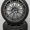 Originele Porsche 21 inch velgen Macan Turbo IV met zomerbanden