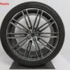 Originele Porsche 21 inch velgen Macan Turbo IV met zomerbanden - Afbeelding 3
