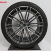 Originele Porsche 21 inch velgen Macan Turbo IV met zomerbanden - Afbeelding 4