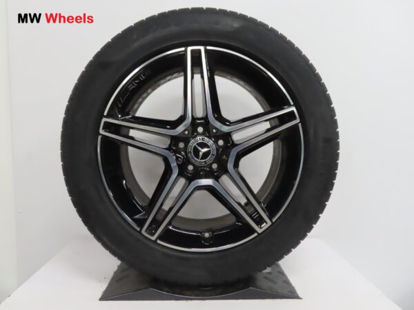 Originele Mercedes 19 inch AMG velgen GLC SUV Coupe nieuwe winterbanden - Afbeelding 4