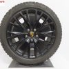 Originele Porsche Taycan 20 inch velgen Aero Turbo S met Pirelli winterbanden - Afbeelding 2