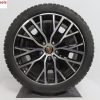 Originele Porsche Taycan 20 inch velgen Turbo Aero S met Pirelli winterbanden - Afbeelding 2