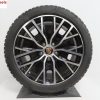 Originele Porsche Taycan 20 inch velgen Turbo Aero S met Pirelli winterbanden - Afbeelding 3