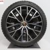 Originele Porsche Taycan 20 inch velgen Turbo Aero S met Pirelli winterbanden - Afbeelding 5