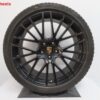 Originele Porsche 22 inch velgen Cayenne Coupe RS spyder met Pirelli winterbanden - Afbeelding 2