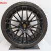 Originele Porsche 22 inch velgen Cayenne Coupe RS spyder met Pirelli winterbanden - Afbeelding 5