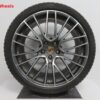 Originele Porsche 22 inch Cayenne RS Spyder coupe velgen met Pirelli winterbanden - Afbeelding 2