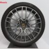 Originele Porsche 22 inch Cayenne RS Spyder coupe velgen met Pirelli winterbanden - Afbeelding 5