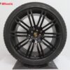 Originele Porsche 21 inch velgen Macan Turbo met Pirelli winterbanden - Afbeelding 3