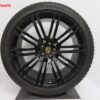 Originele Porsche 21 inch velgen Macan Turbo met Pirelli winterbanden - Afbeelding 5