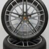 Originele Porsche 20 - 21 inch velgen 911 992 Turbo met Michelin winterbanden nieuwe set