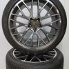 Originele Porsche Macan RS Spyder 21 inch velgen met Pirelli zomerbanden