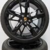 Originele Porsche Taycan 21 inch velgen Cross Tourismo met Michelin winterbanden