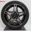 Originele Mercedes 18 inch AMG velgen A Klasse W177 B klasse W247 en CLA 118  met nieuwe winterbanden - Afbeelding 5
