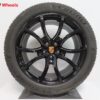 Originele Porsche 21 inch velgen Cayenne 9Y Coupe facelift 2024 met Michelin winterbanden nieuw - Afbeelding 4