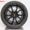 Originele Porsche 21 inch velgen Cayenne 9Y Coupe facelift 2024 met Michelin winterbanden nieuw - Afbeelding 5