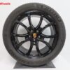Originele Porsche 21 inch velgen Cayenne 9Y Coupe facelift 2024 met Michelin winterbanden nieuw - Afbeelding 3