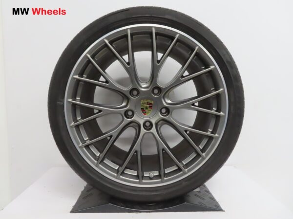 originele Porsche 911 991.2 RS Spyder 20 inch velgen 4 S met Pirelli zomerbanden - Afbeelding 5