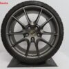 Originele Porsche Boxster Cayman 20 inch Carrera velgen met Michelin winterbanden - Afbeelding 2