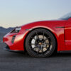 Originele Porsche Taycan 21 inch velgen RS Spyder satin zwart - Afbeelding 7
