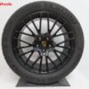 Originele Porsche 21 inch velgen Cayenne 9Y SUV facelift 2024 met Michelin winterbanden nieuw - Afbeelding 2