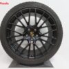 Originele Porsche Cayenne 21 inch velgen SUV E3 9Y met winterbanden - Afbeelding 3