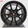 Originele Porsche Taycan 21 inch velgen RS Spyder satin zwart - Afbeelding 3
