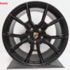 Originele Porsche Taycan 21 inch velgen RS Spyder satin zwart - Afbeelding 5