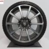 Originele Porsche 911 991 20 inch velgen Classic 4 S met Michelin winterbanden - Afbeelding 2